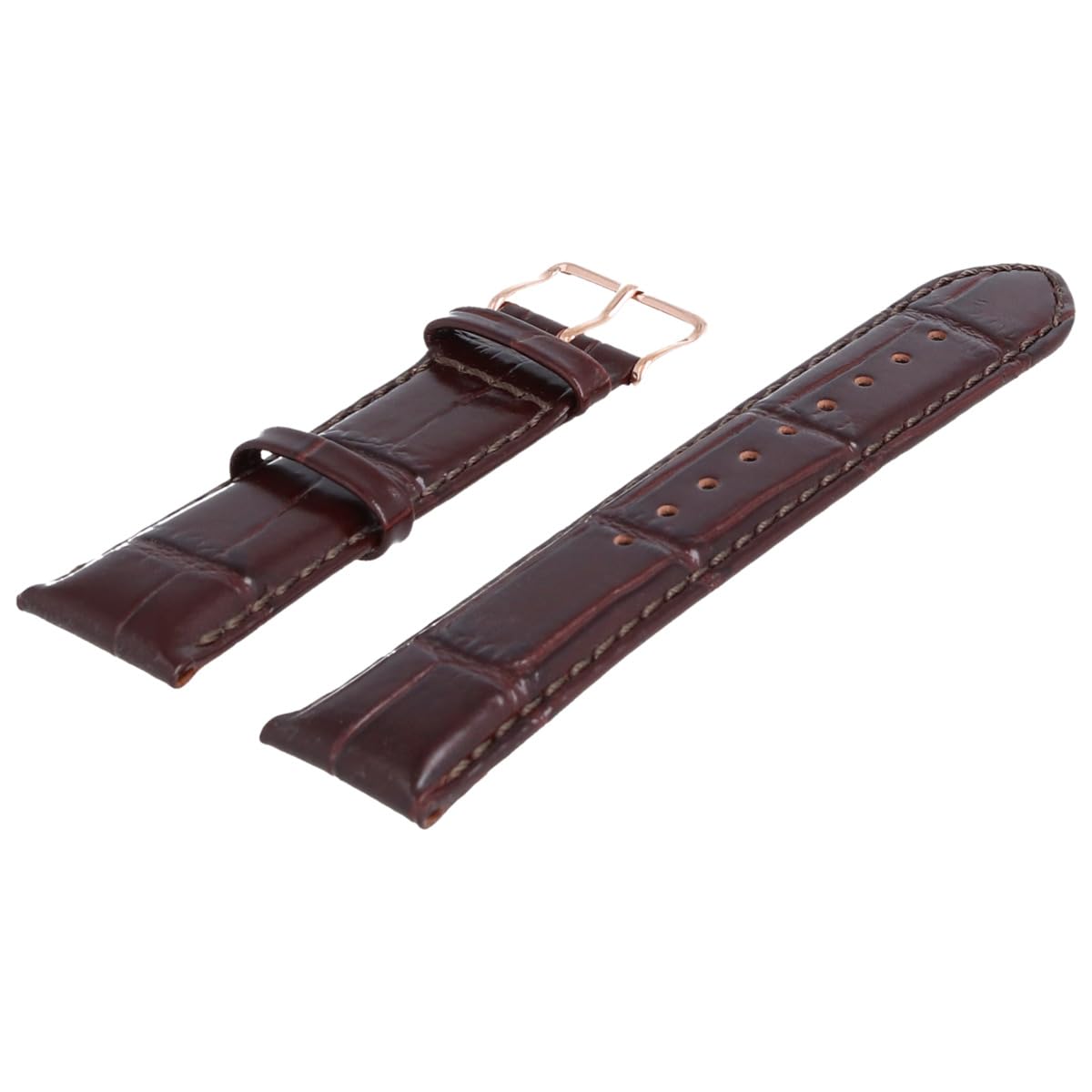 Tommy Hilfiger Uhrenarmband 22mm Leder Braun - 679302110