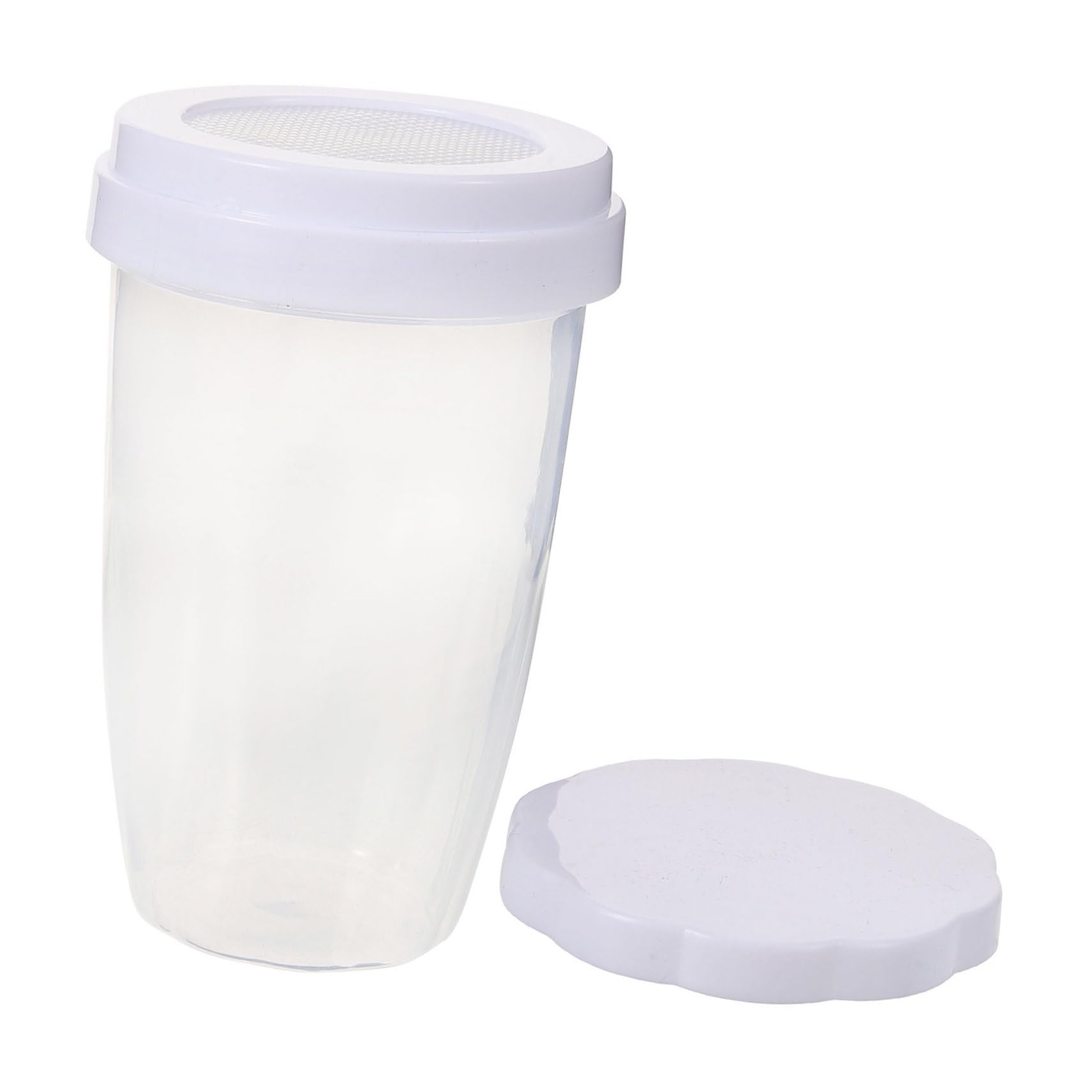 HEALLILY Powder Sifter for Baking Sugar Shaker Duster Reusable Flour Dispenser Fine Mesh Design Kitchen Tool