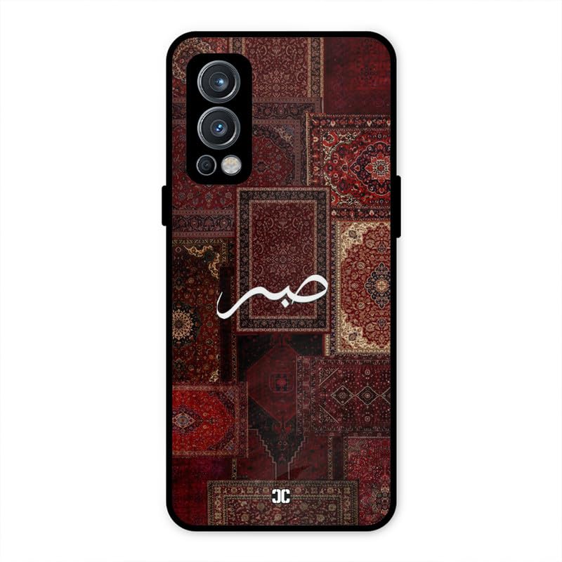 Image of PrintShield Sabr Back Cover for Oneplus Nord 2 5G, Shockproof Printed Phone Case with Soft TPU Sides & Anti-Slip Grip