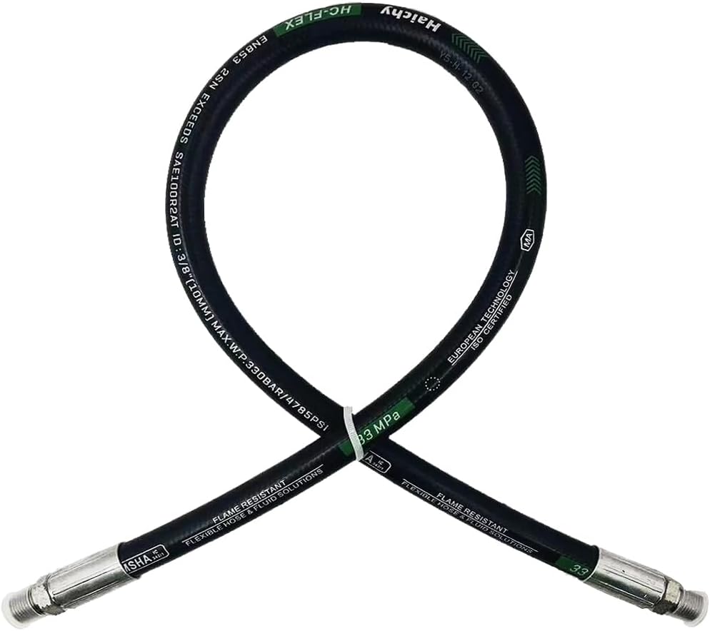 15611-12-12-72 Hydraulic Hose 3/4" Hydraulic Hose with Male NPT X Male NPT, 72" Long, 3118 PSI