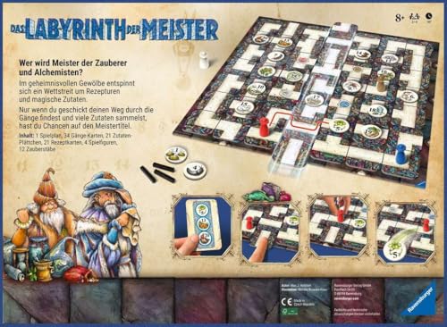 Labyrinth Der Meister Jeu De Plateau *allemand* - vue 3