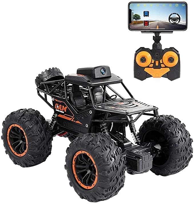 Heattack Dk Store 720P Hd Fpv Wifi Camera Rc Car 2.4Ghz Remote Control,1/18 Scale Off-Road Durable High Speed Monster Trucks With Gravity Sensor For Adults Toddlers Kids Boys&Girls Gifts,Multicolor (B0CXN652PC) Amazon Price History, Amazon Price Tracker