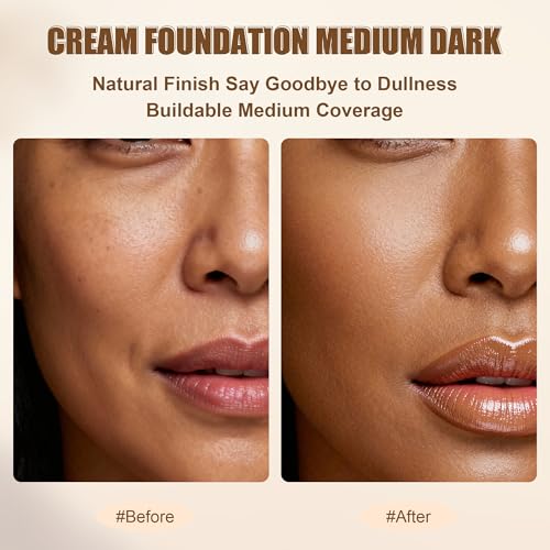 Image of HECI BEAUTY Tinted Foundation Stick, Balm to Cream Foundation with Light to Medium Coverage, Infused with Hydrating Ingredients, Medium Dark 04, 0.25 oz