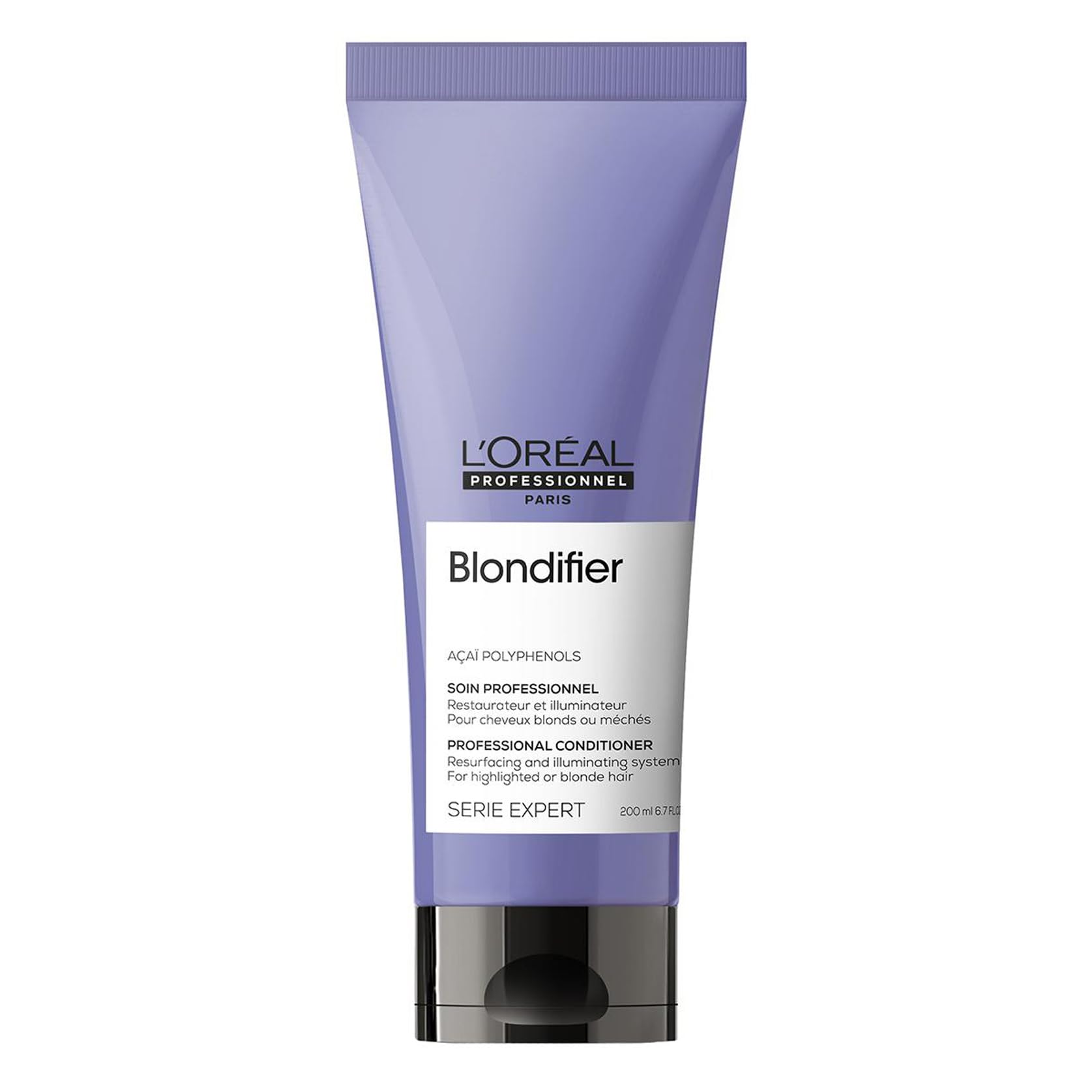 L’Oréal Professionnel | Acondicionador restaurador e iluminador para cabellos con mechas o rubios, Blondifier, SERIE EXPERT, 200mL