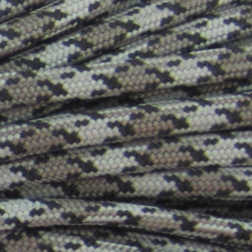 PARACORD PLANET 100 Feet Nylon 550lb Type III 7 Strand Paracord Titanium โ image 1
