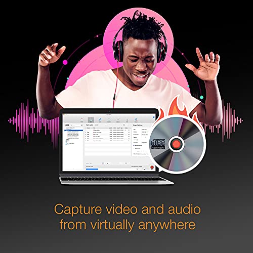 Image of Roxio Toast 20 Pro | CD, DVD & Blu-ray Burner | Digital Media Management & Creativity Software Suite [Mac Download]