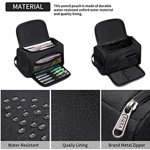 Xqxa Pencil Pouch Large Capacity Pencil Case Organizer, Multifunctional Pencil Pouch With Compartmens,Big Pencil Bag For Office School Travel Men Women Adult thumb #4