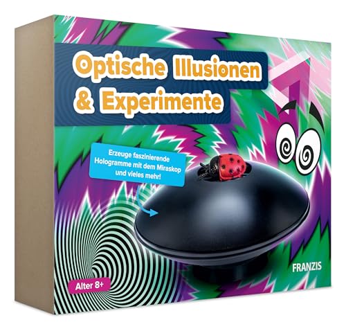 Include un mirascopio per affascinanti ologrammi, pronto per l'uso con qualsiasi oggetto. Nessuna conoscenza preventiva necessaria!