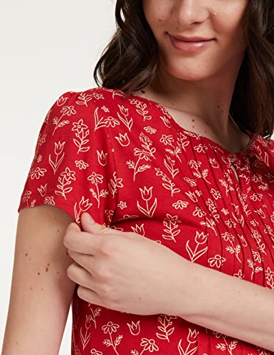Image of Amazon Brand - Eden & Ivy Women Cotton Knee Length Regular Fit Nighty
