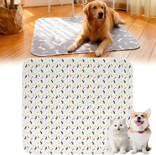 Agiufgs PuppyPad Pee Pads for Dogs, 2026 New Washable Puppy Pad with Pheromones for Dogs & Cats, Durable Leak-Proof & Anti-Slip Pet Training Pads for Home & Travel, Easy to Clean & Reusable
