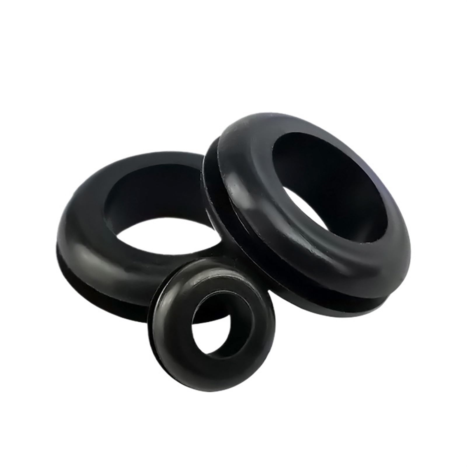 Anillo de sellado de goma de 3~80mm de espesor, junta de ojal de sellado de aceite for proteger el Cable, anillo de protección de orificio, Hardware de arandela de cuña(60mm (5Pcs))