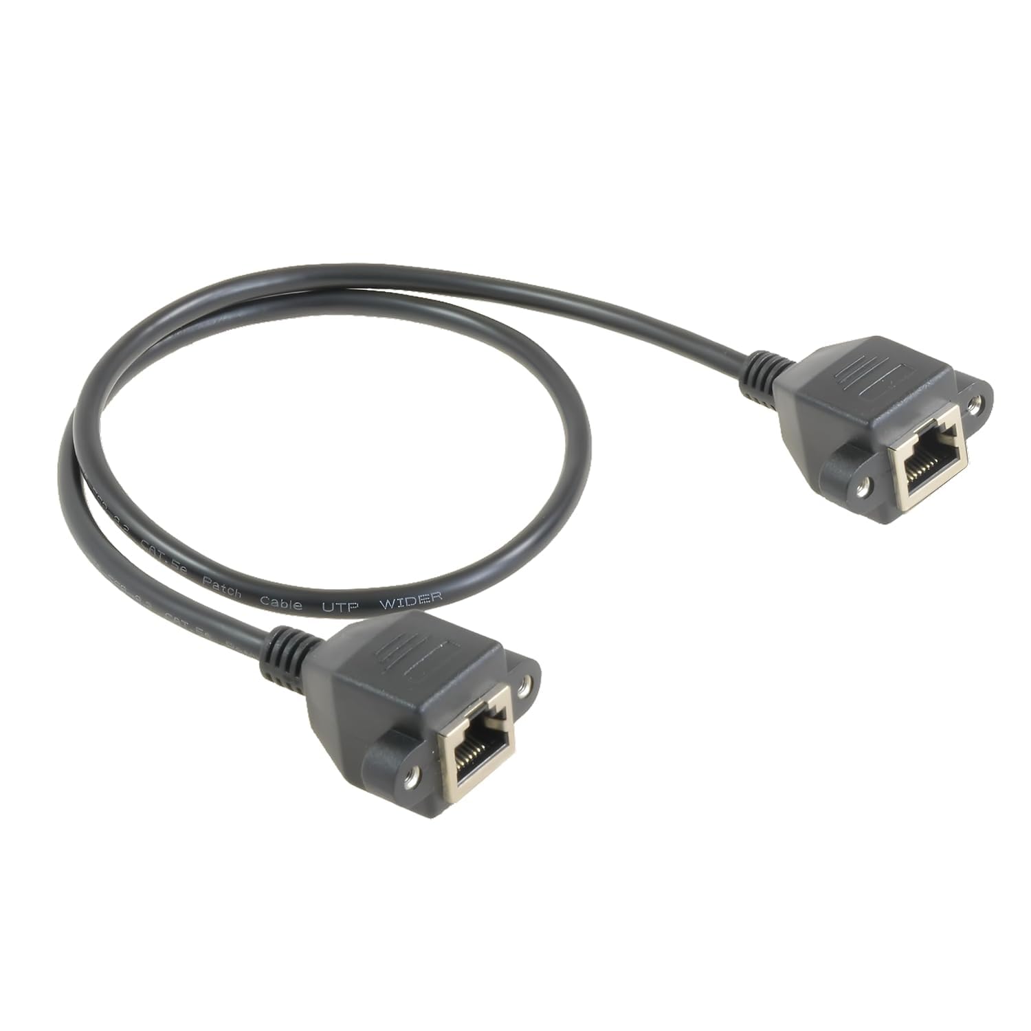 fdealz [ 100 CM ] RJ45 F/F Mount Cable, Ethernet Extension Cable, RJ45 Female to Female Ethernet LAN Network Extension Cable, RJ45 Female to Female Ethernet Extension Cable With Panel Mount-picture-22
