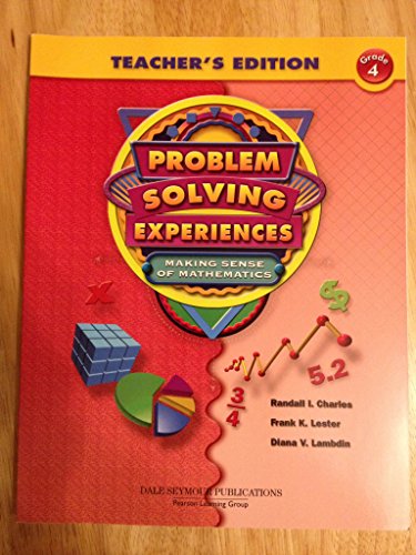 Dale Seymour Publications Problem Solving Exper... 0769032397 Book Cover