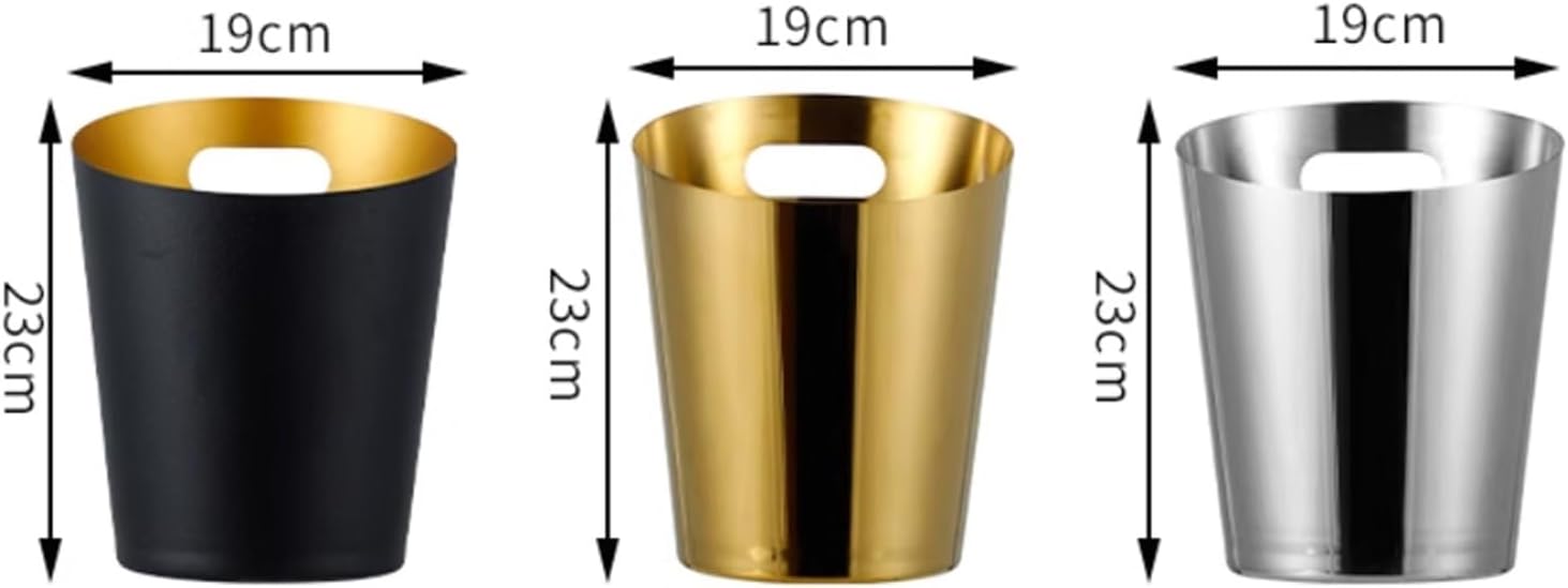 バーアイスバケツ ワイン、シャンパン、ビールボトル用のステンレス製アイスバケツ傾斜飲料タブ シャンパンバケツ(Silver)