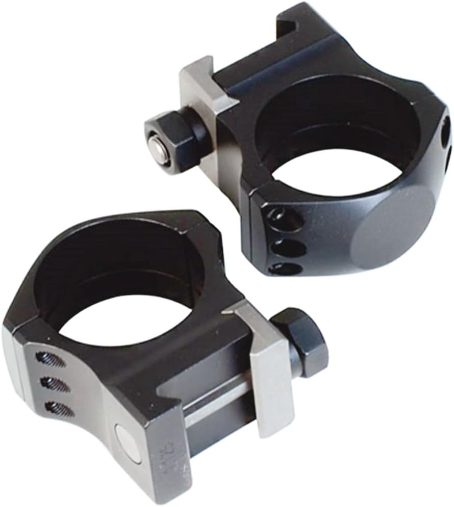 Nightforce X-Treme Duty Ultralite 30mm 4-Screw Hard Anodized Aluminum Gun Scope Rings Mounts - Set of 2