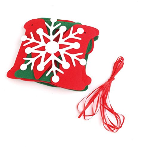 Rosenice - Festone con scritta Merry Christmas