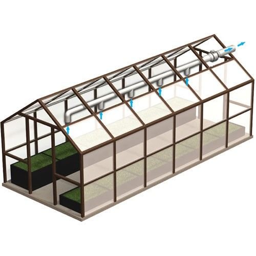 Dalap AP 100 Z Rohrventilator Mit Nachlauf – Für Badezimmer, Küche, Lüftungsrohre 100-315 Mm
