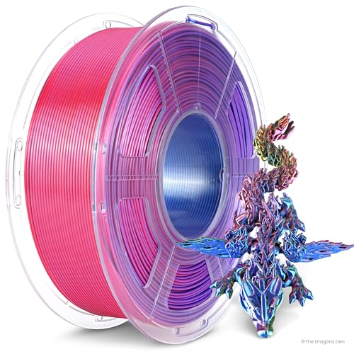 Filament TECBEARS PLA  Tęczowy Jedwabny (RAINBOW SILK)