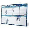 Erik BPSA40022 – Rick en Morty Virus Aanval A4 Bureau Pad Met Dagelijkse, Wekelijkse en Maandelijkse Kalender