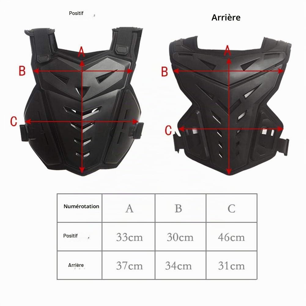 cutecool Protection Dorsale Moto Equitation Armure De Course Gilet Anti-Chute Veste Moto Garde Corps De Vestes Corps Vêtements De Protection De Sport…