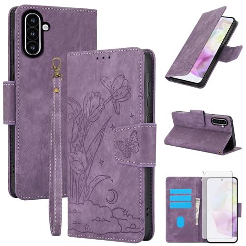 Coque A36 SY002QB Asuwish Violet protection arrière pour smartphone