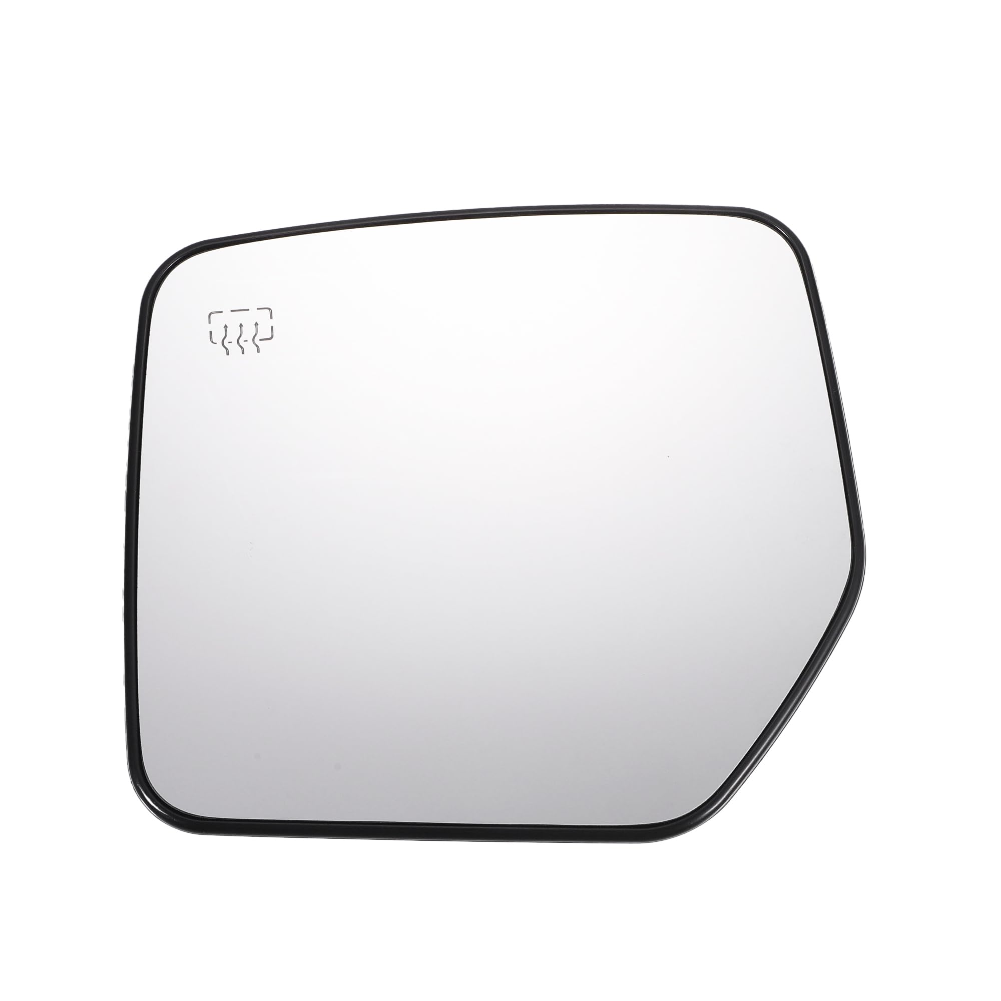QUARKZMAN Specchio Retrovisore Sinistro di Ricambio con Piastra di Supporto Riscaldato Vetro Bianco per Jeep Compass Patriot 2007-2017