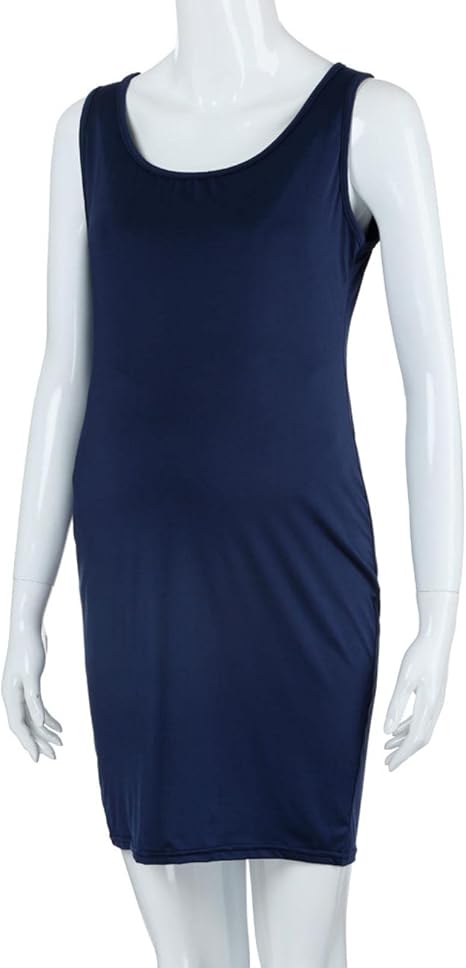 Abito Mini Da Donna Abito Estivo Abito A Tinta Unita Abito Bodycon - Foto 9