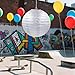 25 Pack Paper Lanterns, Sizes of 4