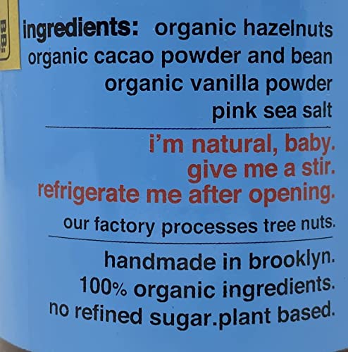 Fine & Raw Sugarless Chocolate Hazelnut Butter Spread 8 Ounce – Clean Ingredients, Vegan, Keto Friendly, Organic Chocolate Hazelnut Spread (Sugarless Hazelnut) #TOP3