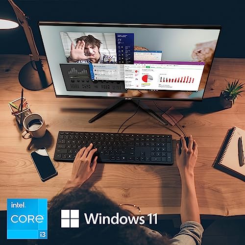 Image of Acer Aspire C22-1610-UA91 AIO Desktop | 21.5 inch Full HD 1920 x 1080 IPS | Intel Core i3-N305 | Intel UHD Graphics | 8GB DDR5 | 512GB PCIe Gen 4 SSD | Intel Wi-Fi 6 | Copilot Enabled | Windows 11 Home