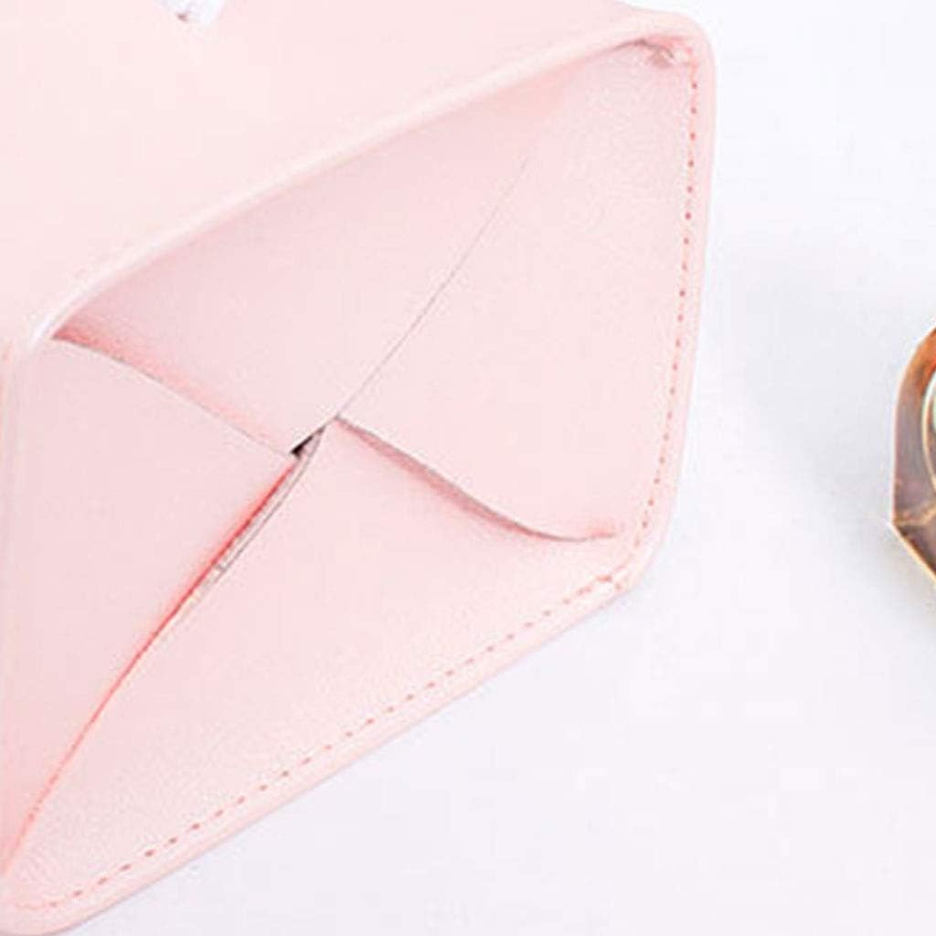 ZYY PU Leather Desk Tissue Box Napkin Holder Kitchen Tissue Rack Reusable Home Car Tissue Storage Box (Color : Pink) image 4