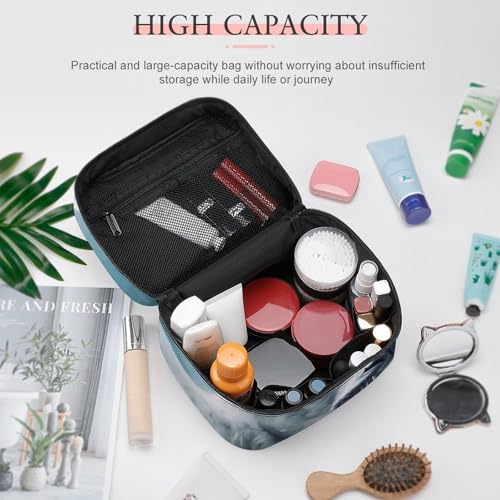 Foldable Travel Luggage Bag for Men And Women, Dry And Wet Separation Portable Travel Luggage Bag, Harp Seal Painting Wallpaper Printed Waterproof Sports Luggage Bag, Fitness Bag4