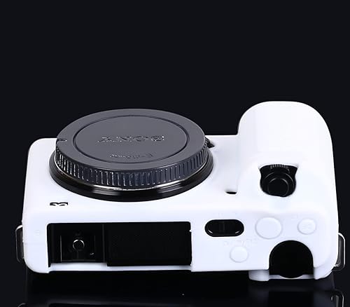 Miniatura 6 de Pocoukate Funda para cámara Sony ZV-E10  ZV-E10L, estilo Vlog Alpha ZV-E10 ZV-E10L, cámara digital, antiarañazos, ajuste delgado, funda suave para