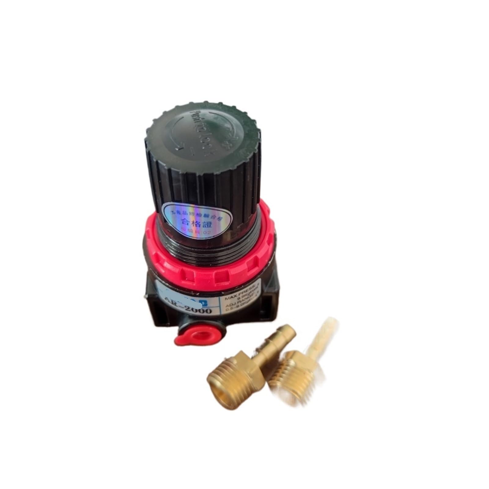 AYNRJKKX AR2000 G1/4 Thread Pneumatic regulating Pressure Valve Flow Control/air Compressor Drain Filter Regulator Switch(AR2000 BAO6)