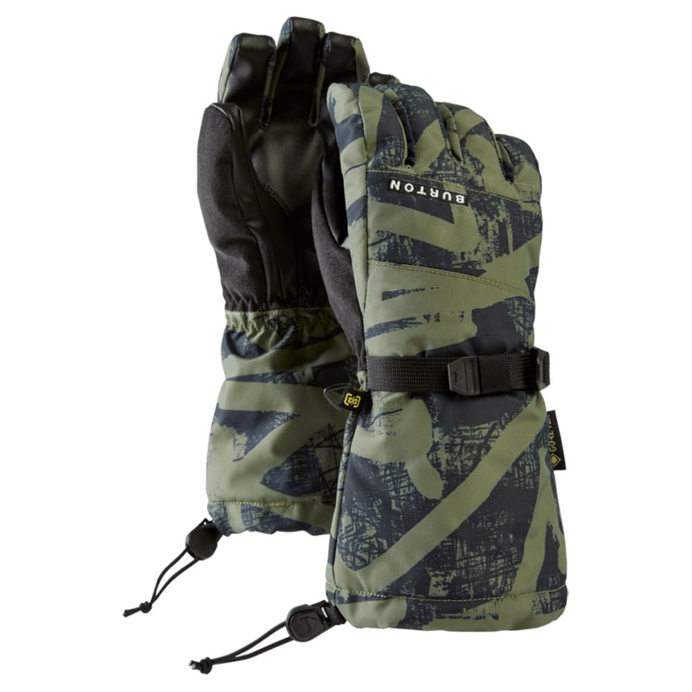 Burton - Rękawice narciarskie / Snow Gore-tex Forest City Streets Boy - Rozmiar XS - Zielony