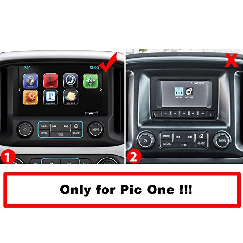 Lfotpp Glass Protector Replacement For 2015-2019 2020 Chevrolet Colorado Suburban Tahoe 8 Inch Mylink, Tempered Glass Navigation Infotainment Center Touch Screen Protector, Scratch-Resistant #TOP1