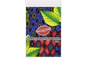 Trust Dam 5 Pack -- Mint - Premium Dental Dams, Condoms For...