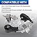 Engine Motor Mounts Set - Compatible with Chevrolet Cruze 2011-2016, Cruze Limited 2016 & Buick Cascada 2016-2019, 1.6L 1.8L, Auto Transmission, Replace# A5430, A5479, A5508, A5579, Set of 4