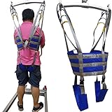 Patient Lift Medical Slings Walking Standing Aids Full Body Transfer Belt Strap for Thigh Hip Waist