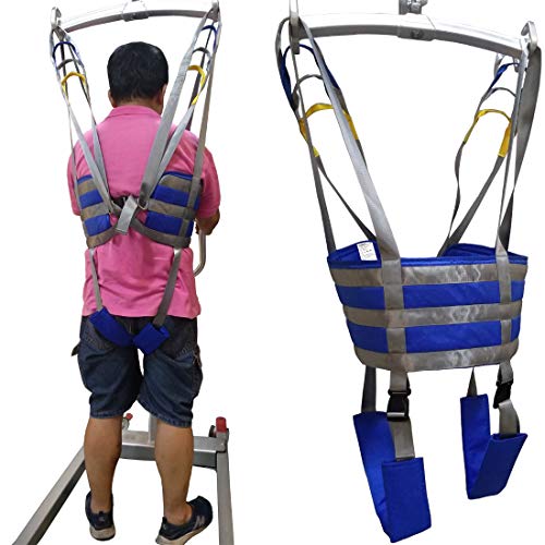 Anyback Patient Lift Medical Slings Walking Standing Aids Full Body Transfer Belt Strap For Thigh Hip Waist Lumbar Back Supports Leg Exercise With Padded Buffer Large Load Capacity 506 Lbs #TOP6