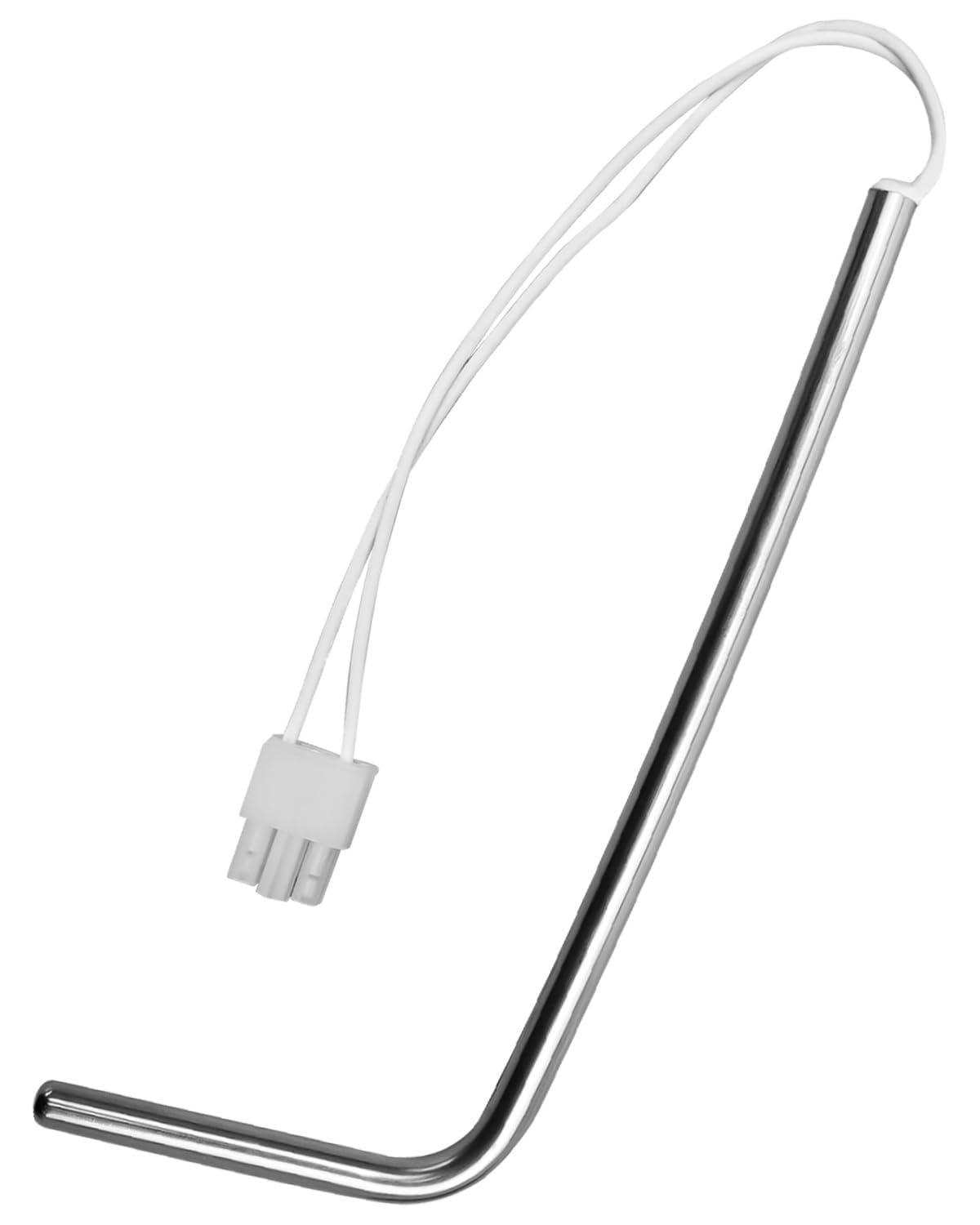 Czujnik temperatury kosza do kostkarki do lodu pasuje do Whirlpool KitchenAid Maytag, lodówka Wymiana termistora pojemnika na lodówkę W10511923 WPW10511923 3021097 AP6022509 PS11755842