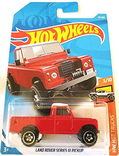 Hot wheels 2019 hw hot trucks land rover series iii pickup 111/25…