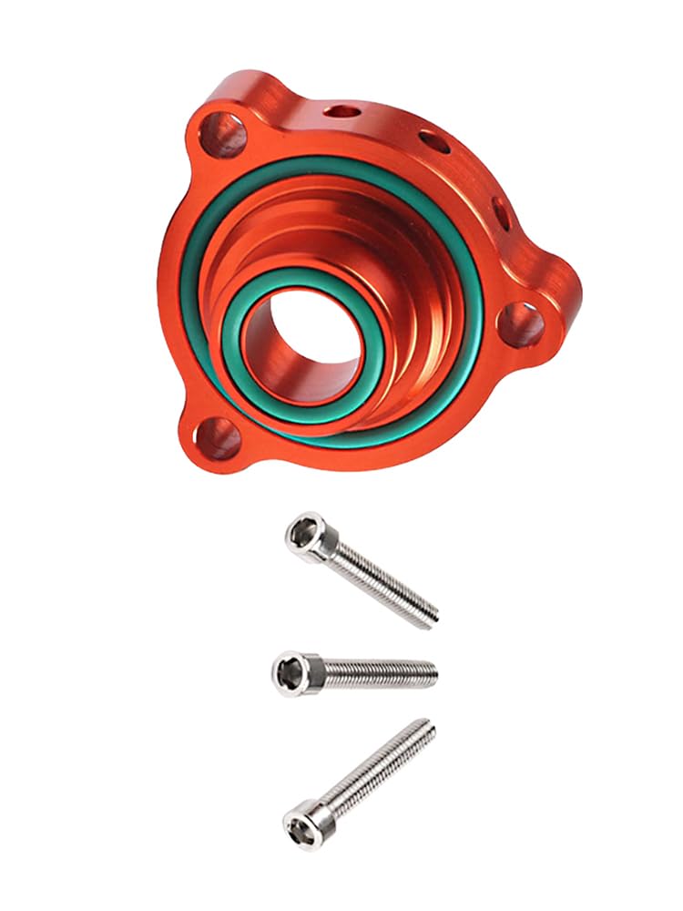 Riloer Valvola di soffiaggio BOV adattatore valvola di soffiaggio BOV adattatore per 07-12 compatibile con motori BMW Mini Cooper S Peugeot 1.6 Turbo
