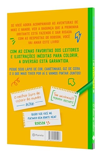 As aventuras de Mike - o livro de colorir