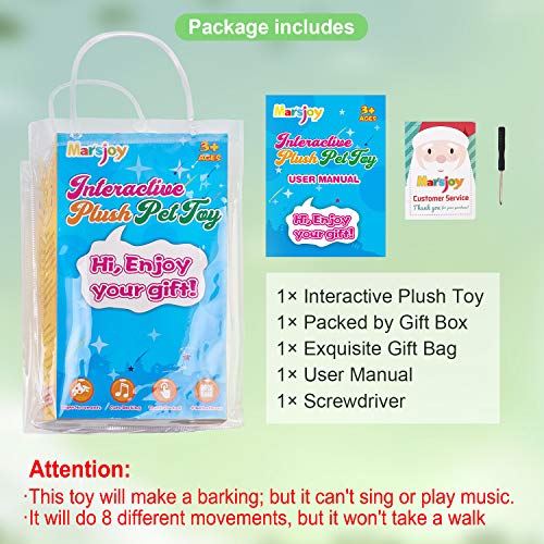 Yellow Robot Cat Plush Cat Stuffed Animal Interactive Cat Meow Kitten Touch Control, Electronic Cat Pet, Robotic Cat Cat Kitty Toy, Animated Toy Cats For Girls Baby Kids L:12" #TOP6