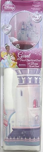 Miniatura 4 de RoomMates RMK1546GM Disney Princess Castle - Calcomanía gigante para pared