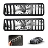 2 Stück Auto Air Vent Schutz Abdeckung Für Tesla Model Y Juniper, Luftauslass Abdeckung Für Fahrzeuge Universal, Schutz gegen Staub und Steine, Zubehör Für Tesla, Innenraum-Zubehör