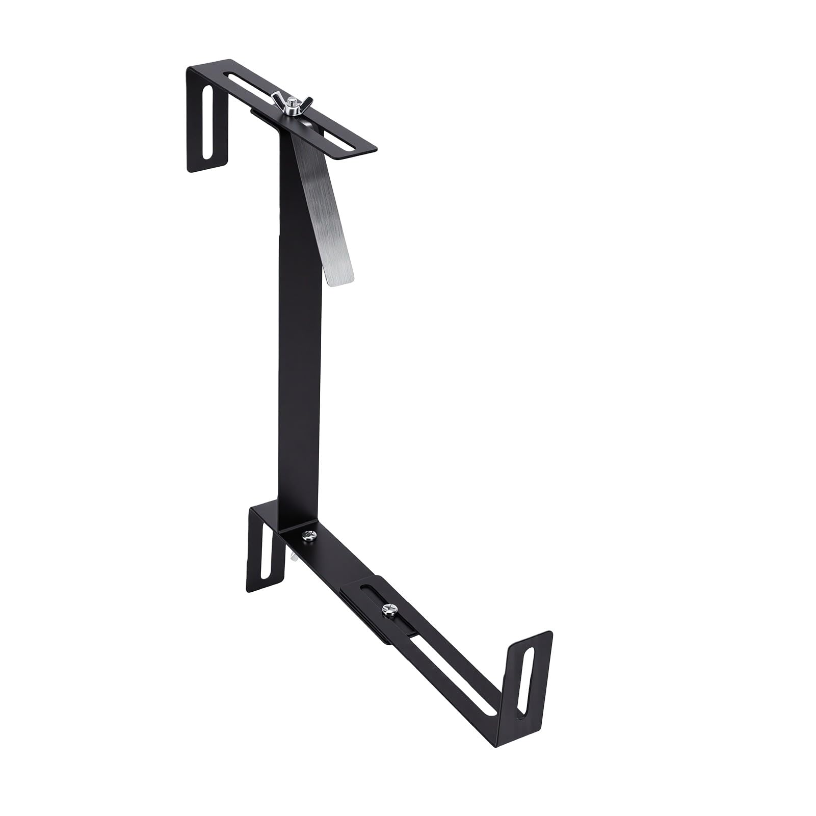 Supports de Jardinière Réglables pour Rampes, Acier Inoxydable,