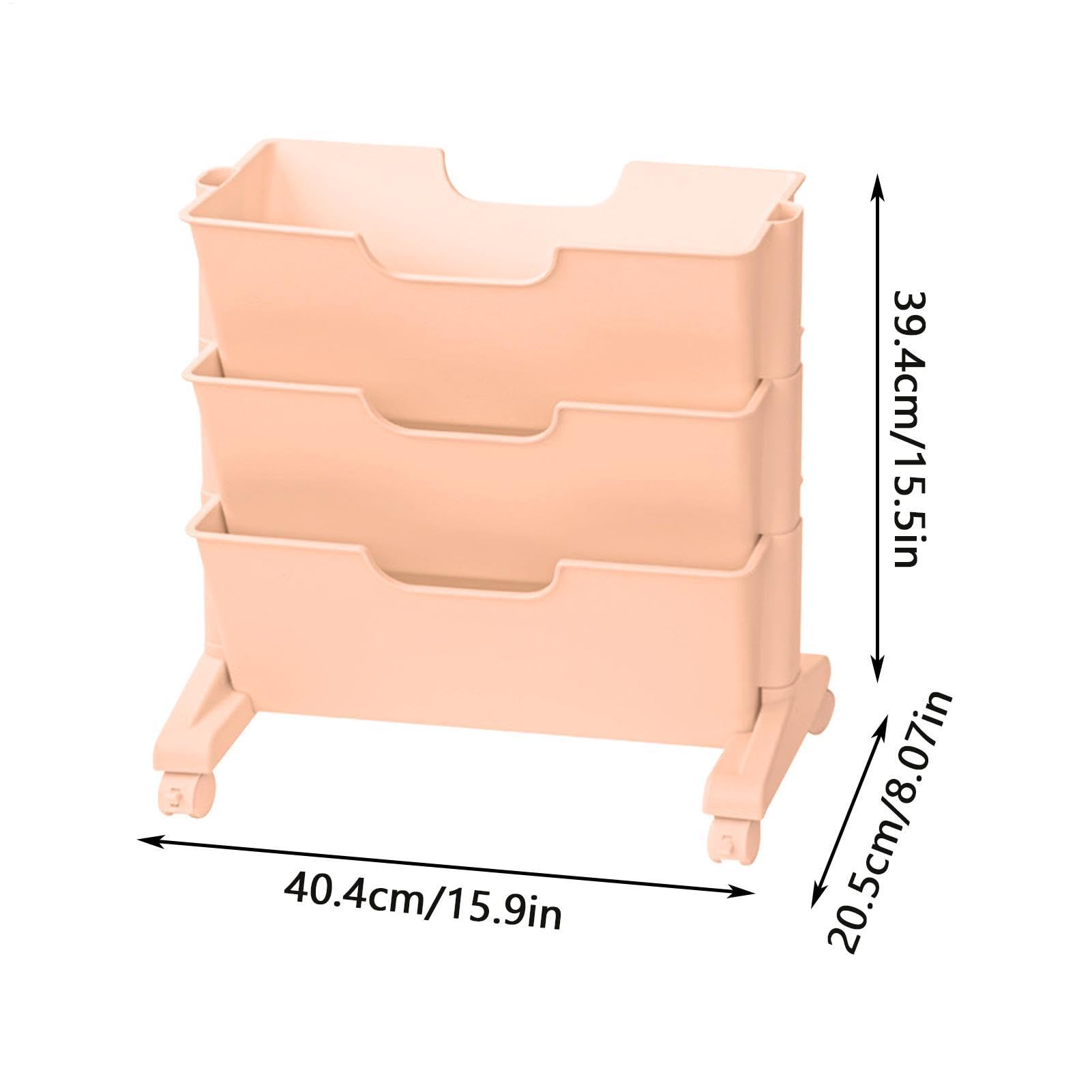 Carrello Portafile Scorrevole Con Ruote Sotto Scrivania Scaffale Porta | Scaffale A Più Per Libri Casa Ufficio Cucina Soggiorno Salotto Aula Scolastica Sotto Tavolo