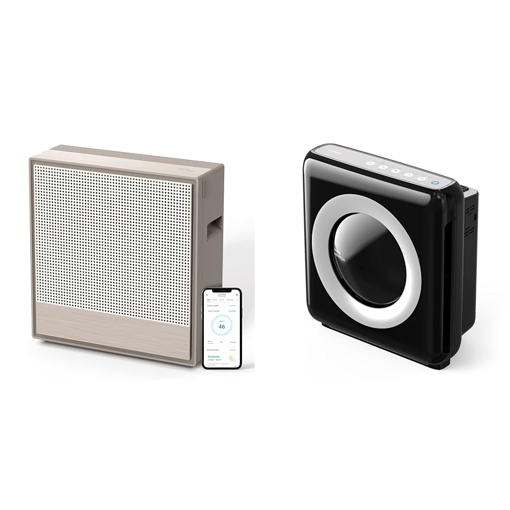 Coway Airmega 250S App-Enabled 930 Sq Ft Smart Air Purifier Bundle with Airmega AP-1512HH 361 Sq Ft Air